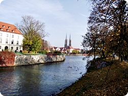 Wroclaw River Odra