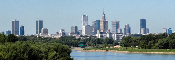 Warszawa panorama by Filip Bramorski - Warsaw Travel Guide